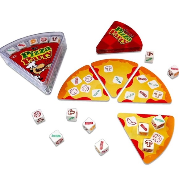 Pizza Party Dice Game, Dice Game for Kids and Families, Ages 6+ NEW - Picture 3 of 7